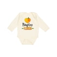 thumbnail image 1 of Inktastic Naples Florida Orange in Heart Boys or Girls Long Sleeve Baby Bodysuit, 1 of 5