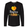 thumbnail image 1 of Inktastic Naples Florida Orange in Heart Long Sleeve T-Shirt, 1 of 5