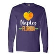 thumbnail image 1 of Inktastic Naples Florida Orange in Heart Long Sleeve T-Shirt, 1 of 5
