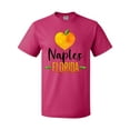 thumbnail image 1 of Inktastic Naples Florida Orange in Heart T-Shirt, 1 of 5