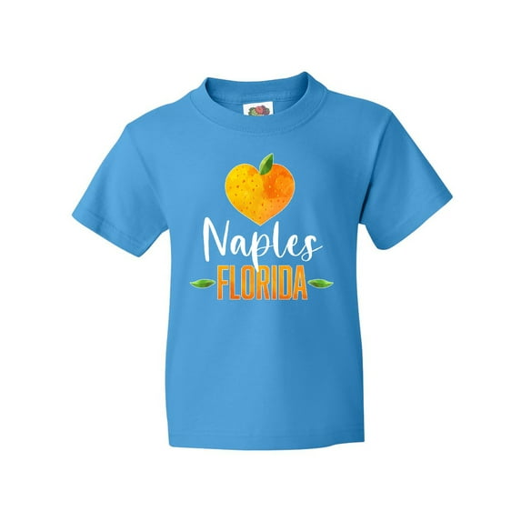 Inktastic Naples Florida Orange in Heart Youth T-Shirt