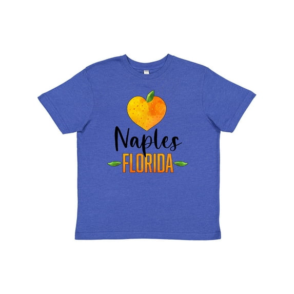 Inktastic Naples Florida Orange in Heart Youth T-Shirt