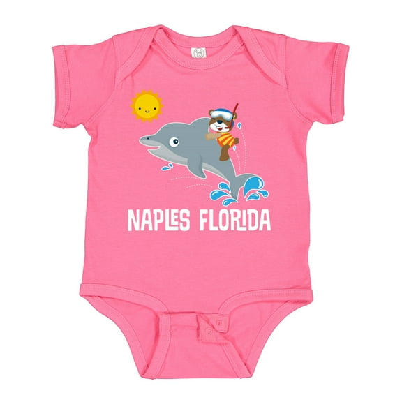 Inktastic Naples Florida Vacation Boys or Girls Baby Bodysuit