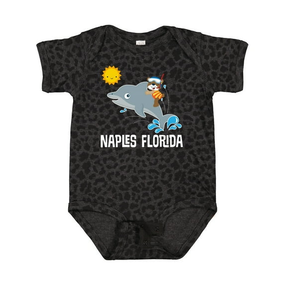 Inktastic Naples Florida Vacation Boys or Girls Baby Bodysuit