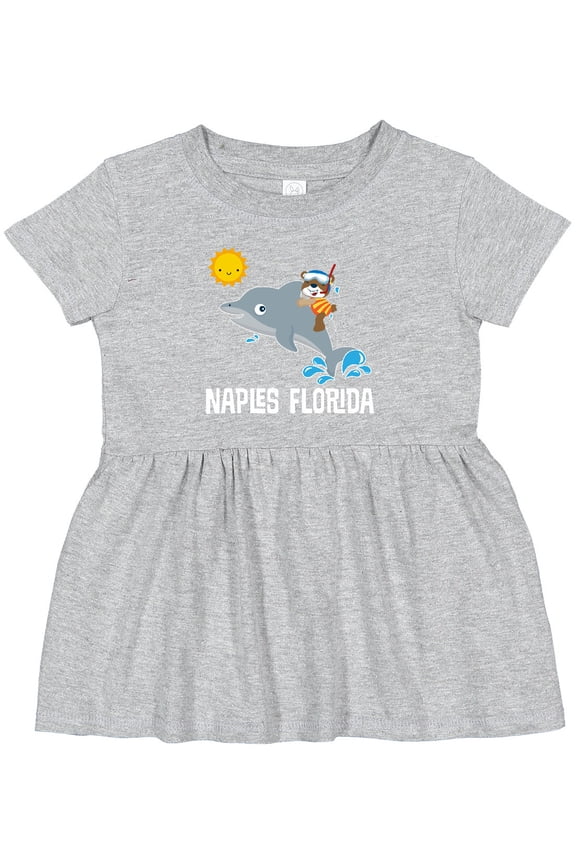 Naples Florida Vacation Girls Baby Dress