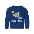 thumbnail image 1 of Inktastic Naples Florida Vacation Long Sleeve Youth T-Shirt, 1 of 5