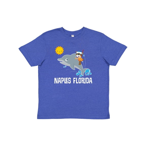 Inktastic Naples Florida Vacation Youth T-Shirt
