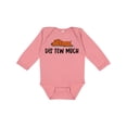 thumbnail image 1 of Inktastic Napping Dis Tew Much Daschund Weiner Dog Brown Boys or Girls Long Sleeve Baby Bodysuit, 1 of 5