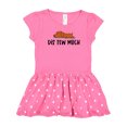 thumbnail image 1 of Inktastic Napping Dis Tew Much Daschund Weiner Dog Brown Gift Baby Girl Dress, 1 of 4