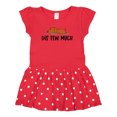 thumbnail image 1 of Inktastic Napping Dis Tew Much Daschund Weiner Dog Brown Gift Baby Girl Dress, 1 of 4