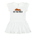 thumbnail image 1 of Inktastic Napping Dis Tew Much Daschund Weiner Dog Brown Girls Baby Dress, 1 of 4