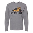 thumbnail image 1 of Inktastic Napping Dis Tew Much German Shepherd Long Sleeve T-Shirt, 1 of 5