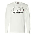 thumbnail image 1 of Inktastic Napping Dis Tew Much Great Pyrenees Long Sleeve T-Shirt, 1 of 5