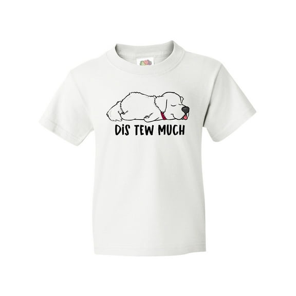 Inktastic Napping Dis Tew Much Great Pyrenees Youth T-Shirt