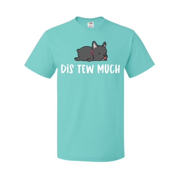 Inktastic Napping Dis Tew Much Grey Frenchie T-Shirt