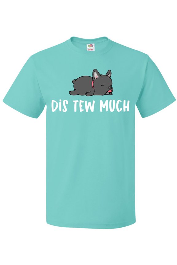 Napping Dis Tew Much Grey Frenchie T-Shirt