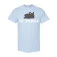 thumbnail image 1 of Inktastic Napping Dis Tew Much Grey Frenchie T-Shirt, 1 of 5
