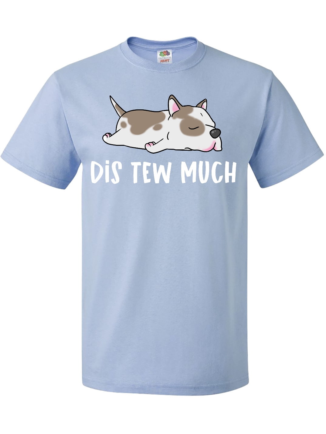 Inktastic Napping Dis Tew Much Pit Bull Spots T-Shirt - Walmart.com