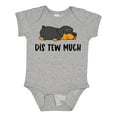 thumbnail image 1 of Inktastic Napping Dis Tew Much Rottweiler Boys or Girls Baby Bodysuit, 1 of 5