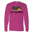 thumbnail image 1 of Inktastic Napping Dis Tew Much Rottweiler Long Sleeve T-Shirt, 1 of 5