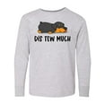thumbnail image 1 of Inktastic Napping Dis Tew Much Rottweiler Long Sleeve Youth T-Shirt, 1 of 5