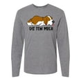 thumbnail image 1 of Inktastic Napping Dis Tew Much St. Bernard Long Sleeve T-Shirt, 1 of 5