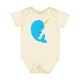 thumbnail image 1 of Inktastic Narwhal Boys or Girls Baby Bodysuit, 1 of 5