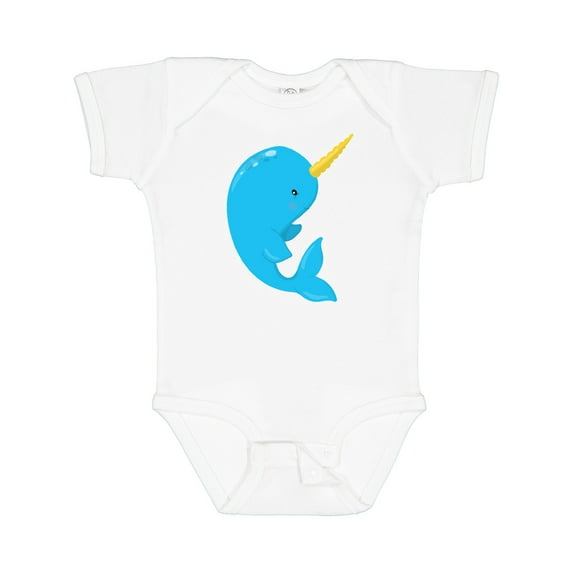 Inktastic Narwhal Boys or Girls Baby Bodysuit