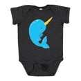 thumbnail image 1 of Inktastic Narwhal Boys or Girls Baby Bodysuit, 1 of 5