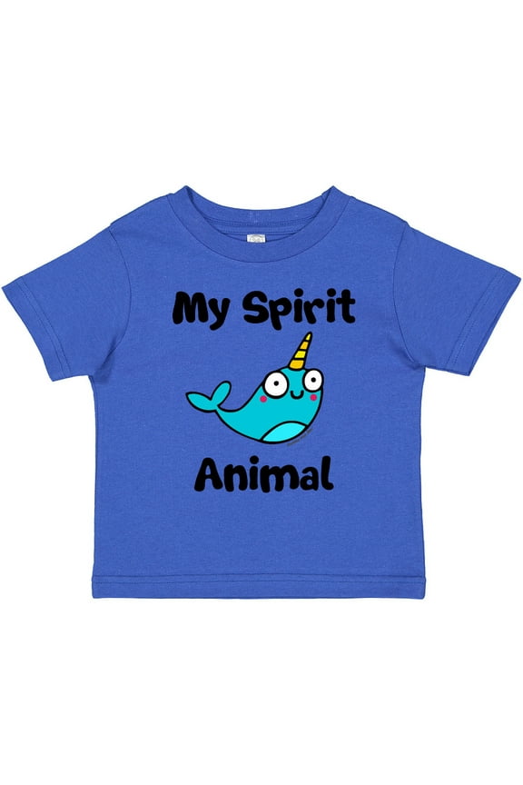 Narwhal is My Spirit Animal Boys or Girls Toddler T-Shirt