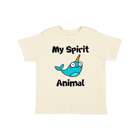 Inktastic Narwhal is My Spirit Animal Boys or Girls Toddler T-Shirt