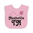 thumbnail image 1 of Inktastic Nashville Girls Baby Bib, 1 of 4