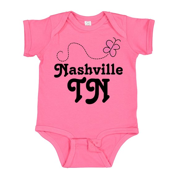 Inktastic Nashville Girls Baby Bodysuit