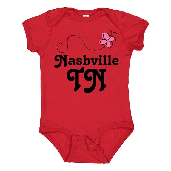 Inktastic Nashville Girls Baby Bodysuit
