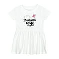 thumbnail image 1 of Inktastic Nashville Girls Baby Dress, 1 of 5