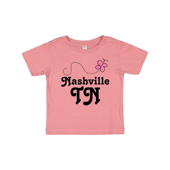 Inktastic Nashville Girls Baby T-Shirt