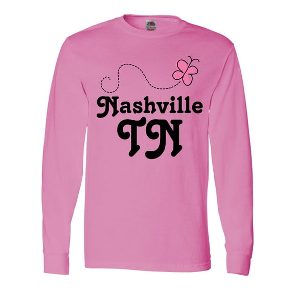 Inktastic Nashville Long Sleeve T-Shirt
