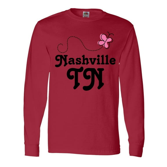 Inktastic Nashville Long Sleeve T-Shirt