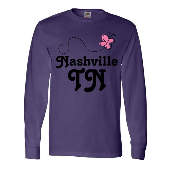 Inktastic Nashville Long Sleeve T-Shirt