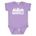 thumbnail image 1 of Inktastic Nashville Skyline Grunge Boys or Girls Baby Bodysuit, 1 of 5
