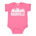 thumbnail image 1 of Inktastic Nashville Skyline Grunge Boys or Girls Baby Bodysuit, 1 of 5