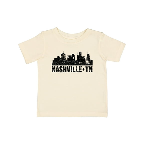 Inktastic Nashville Skyline Grunge Boys or Girls Baby T-Shirt