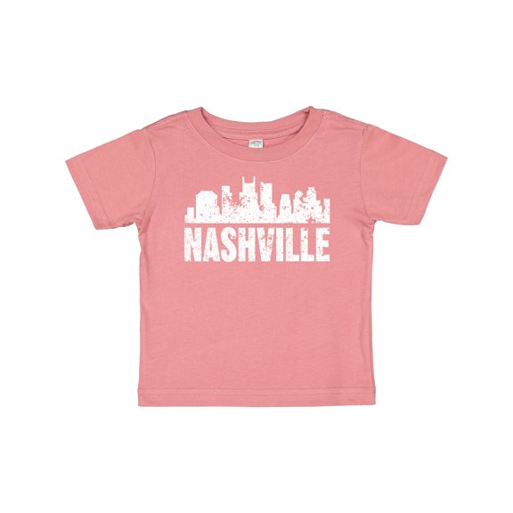 Inktastic Nashville Skyline Grunge Boys or Girls Baby T-Shirt
