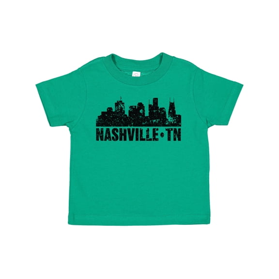Inktastic Nashville Skyline Grunge Boys or Girls Toddler T-Shirt