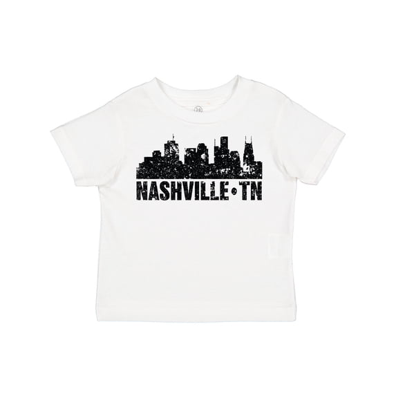 Inktastic Nashville Skyline Grunge Boys or Girls Toddler T-Shirt