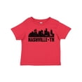 thumbnail image 1 of Inktastic Nashville Skyline Grunge Boys or Girls Toddler T-Shirt, 1 of 5