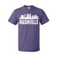 thumbnail image 1 of Inktastic Nashville Skyline Grunge T-Shirt, 1 of 5