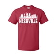 thumbnail image 1 of Inktastic Nashville Skyline Grunge T-Shirt, 1 of 5