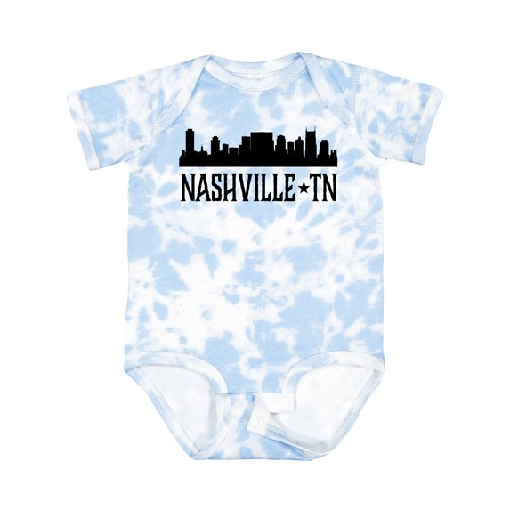 Inktastic Nashville Tennessee City Skyline Boys or Girls Baby Bodysuit