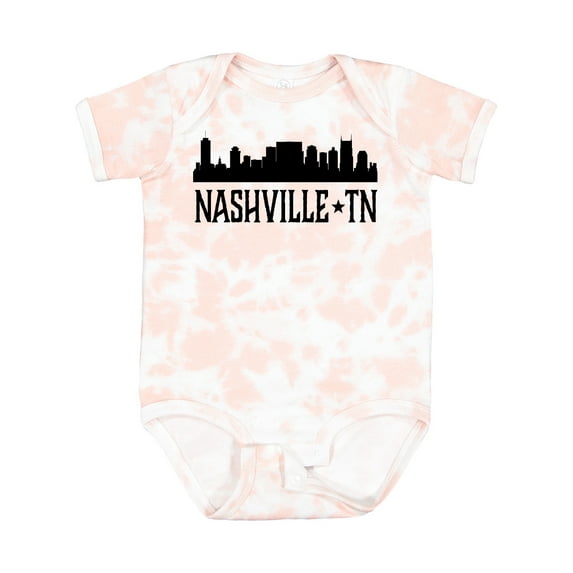 Inktastic Nashville Tennessee City Skyline Boys or Girls Baby Bodysuit